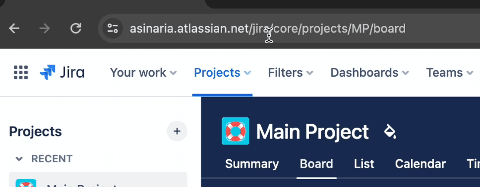jira screenshot url